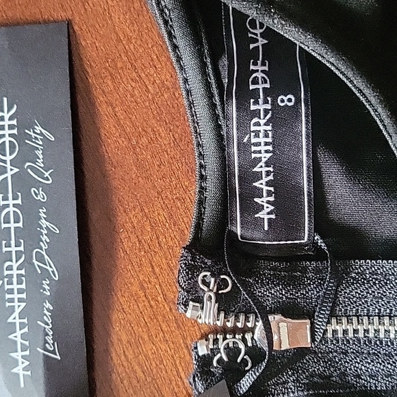 Maniere De Voir black top UK 8 or US 4 - Picture 2 of 9